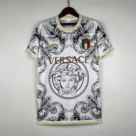 italian versace jersey|white italy versace kit.